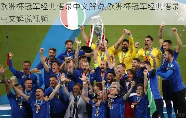 欧洲杯冠军经典语录中文解说,欧洲杯冠军经典语录中文解说视频